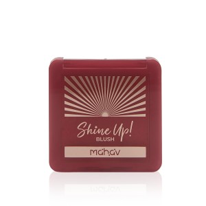 Blush Iluminador Shine Up Cor 01 Mahav Compacto