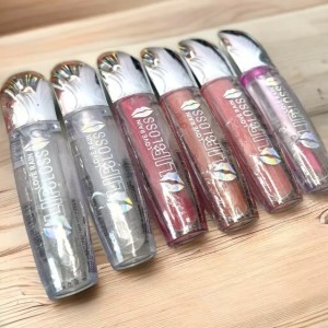 Kit 6 Lip Gloss Batom Love Rain