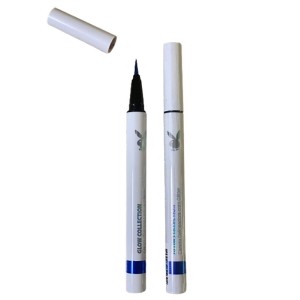 Caneta Delineadora Com Glitter Azul Playboy