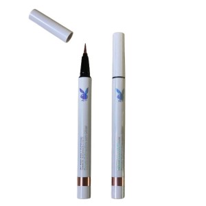 Caneta Delineadora Com Glitter Rosê Playboy