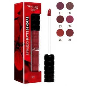 Batom Líquido Matte 24h Max Love Cor 23