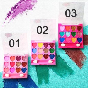 Paleta de Sombras Love Ballet Teen Cor 02 Febella c/ 12 Cores