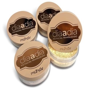 Kit 4 Pó Facial Translúcido Dia a Dia Pocket Mahav