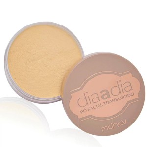 Pó Facial Translúcido Pocket Dia a Dia Mahav Banana Light