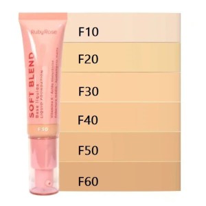 Base Líquida Soft Blend F10 Ruby Rose
