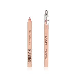 Lápis Batom Cintilante Lip Fusion Rosa Luz Dia a Dia Mahav