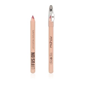 Lápis Batom Cintilante Lip Fusion Fúcsia Sparkle Dia a Dia Mahav