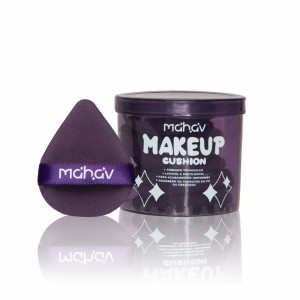 Kit 6 Esponja Triângulo Makeup Cushion Mahav c/ 6 Unidades
