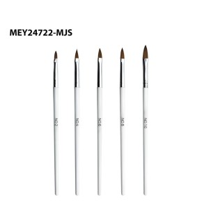 Kit 5 Pincel para Desing de Unhas Artísticas