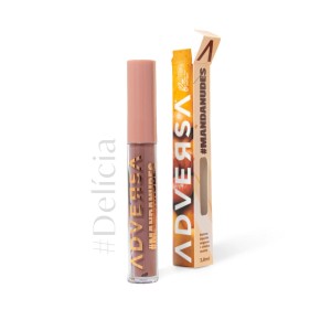  Batom Líquido Matte Manda Nudes Adversa Delícia