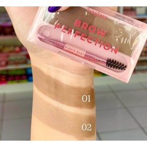 Sombra para Sobrancelhas Duo 01 Brow Perfection Ruby Rose