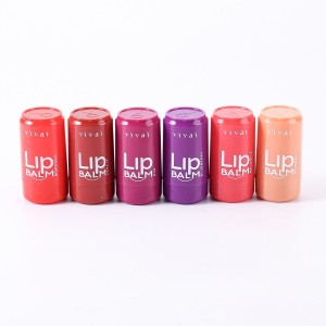 Kit 6 Lip Balm Hidratante Labial Latinha Vivai