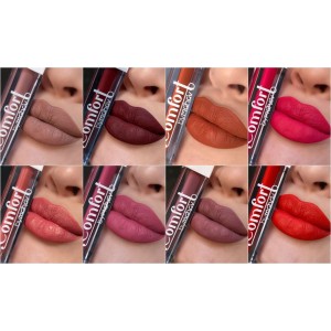 Kit 30 Batom Líquido Comfort Matte Mahav Kit Atacado