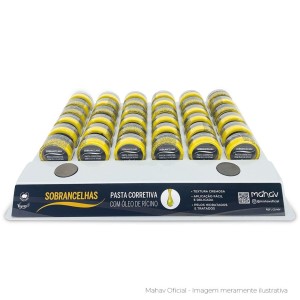 Box 36 Pasta Corretiva para Sobrancelhas Mahav