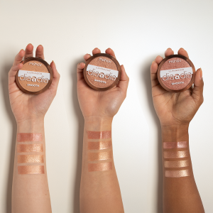 Kit 4 Iluminador Facial Compacto Smooth Dia a Dia Mahav