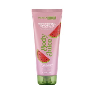 Creme Corporal Desodorante Melancia Body Juice Dermachem 100 g