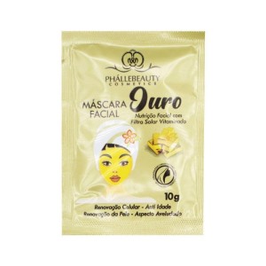 Máscara Facial Ouro Phállebeauty 10 ml