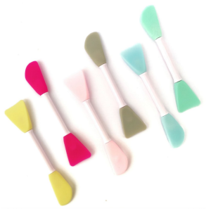 Espátula Dupla de Silicone para Skin Care