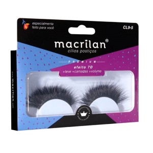 Cílios Postiços Macrilan Linha Premium 7D - CL9-5