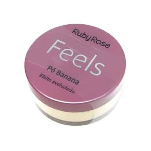 Box 24 Pó Banana Feels Ruby Rose Efeito Aveludado 14g