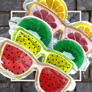 Máscara Facial Térmica em Gel Compressa de Frutas