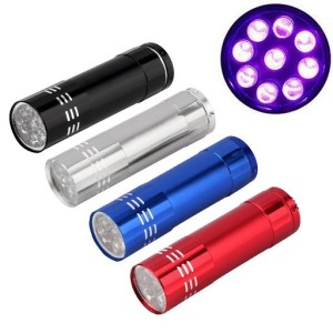 Mini Lanterna Portátil Led Ultra Violeta Seca Unha Gel Uv