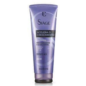 Shampoo Acelera Crescimento Siàge Eudora 250 ml