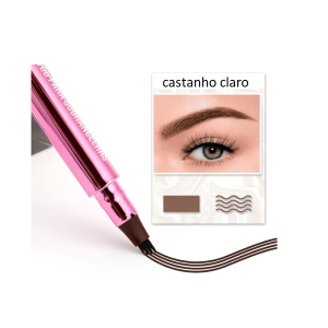 Caneta Tattoo para Sobrancelha Castanho Claro Vivai