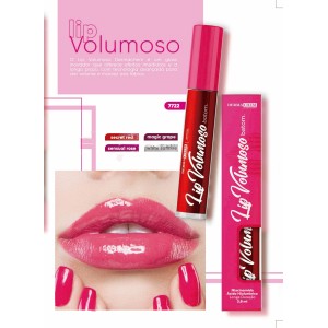 Gloss Lip Volumoso Sensual Rose Dermachem