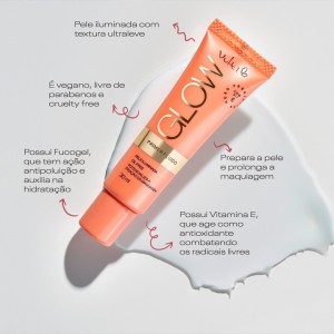 Primer Facial Fluido Glow Vult 30 ml