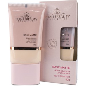 Base Líquida Matte Cor 01 Phállebeauty 30 g