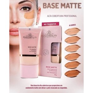 Base Líquida Matte Cor 05 Phállebeauty 30 g