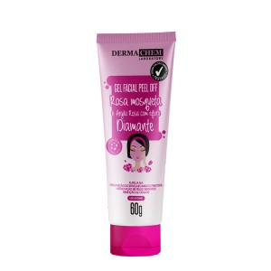 Gel Peel Off Rosa Mosqueta e Argila Rosa Dermachem 60 G