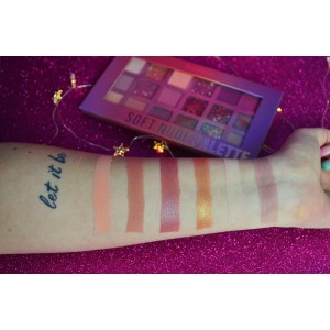 Paleta de Sombras Soft Nude Feels Ruby Rose C/18 Cores