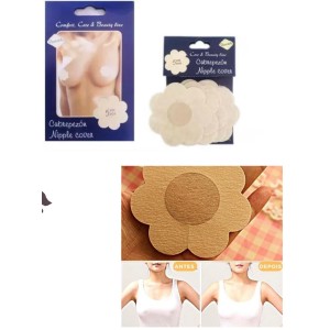 Kit 10 Lib Adesivo para Mamilo Descartável c/ 5 Pares