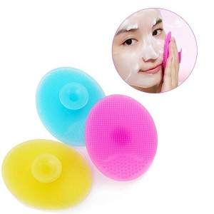 Esponja de Limpeza Facial Oval Hello Mini c/ ventosa