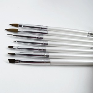 Kit 7 Pincel Hello Mini para Unhas Artísticas