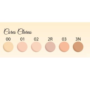 Kit 6 Pó Compacto Cores Claras Dalla Makeup