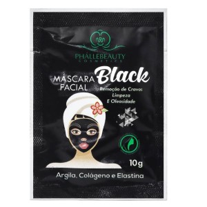 Máscara Facial Black Phállebeauty 10 ml