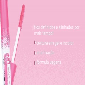 Gel Incolor Cílios + Sobrancelha Game On Ruby Rose