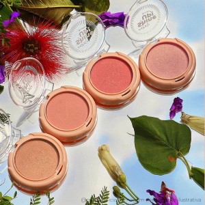 Kit 4 Blush Shine Up Mahav Compacto