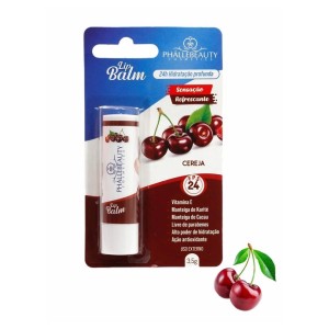 Protetor Labial Lip Balm FPS 24 Cereja Phállebeauty