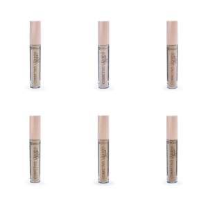 Kit 6 Corretivo Líquido Vegano Dalla Cores Claras