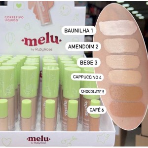 Corretivo Líquido Melu Café 6 Ruby Rose