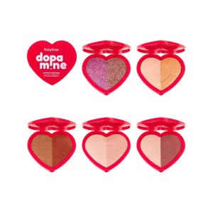 Kit 5 Iluminador Duo Dopamine Cupids Radiance Ruby Rose