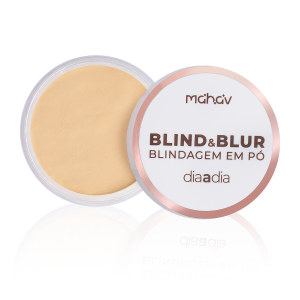 Blind e Blur Blindagem em Pó Solto Banana Dia a Dia Mahav