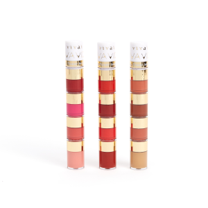 Kit 3 Batom Líquido Matte Lip Tower Viva Vida Vivai