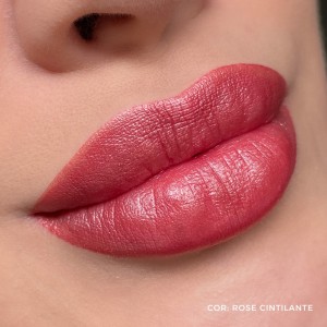 Batom Cintilante Dia a Dia Rosê Shine Mahav